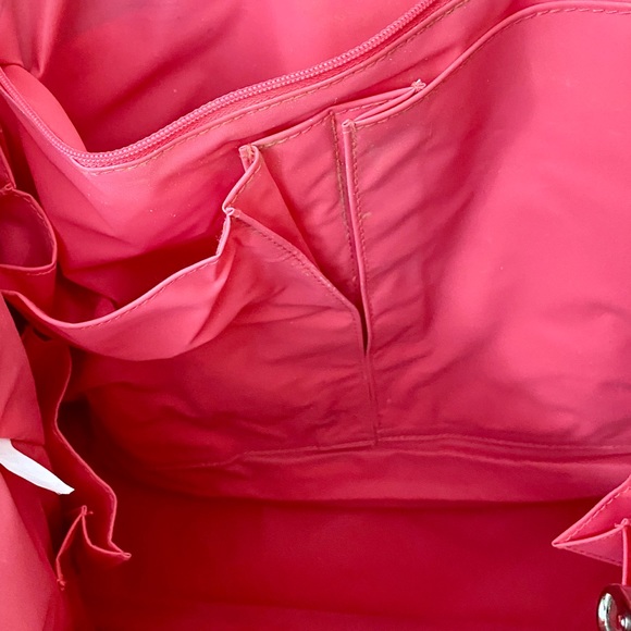 POUT Designer Baby Diaper Bag Quilted Large Brown - Picture 11 of 16